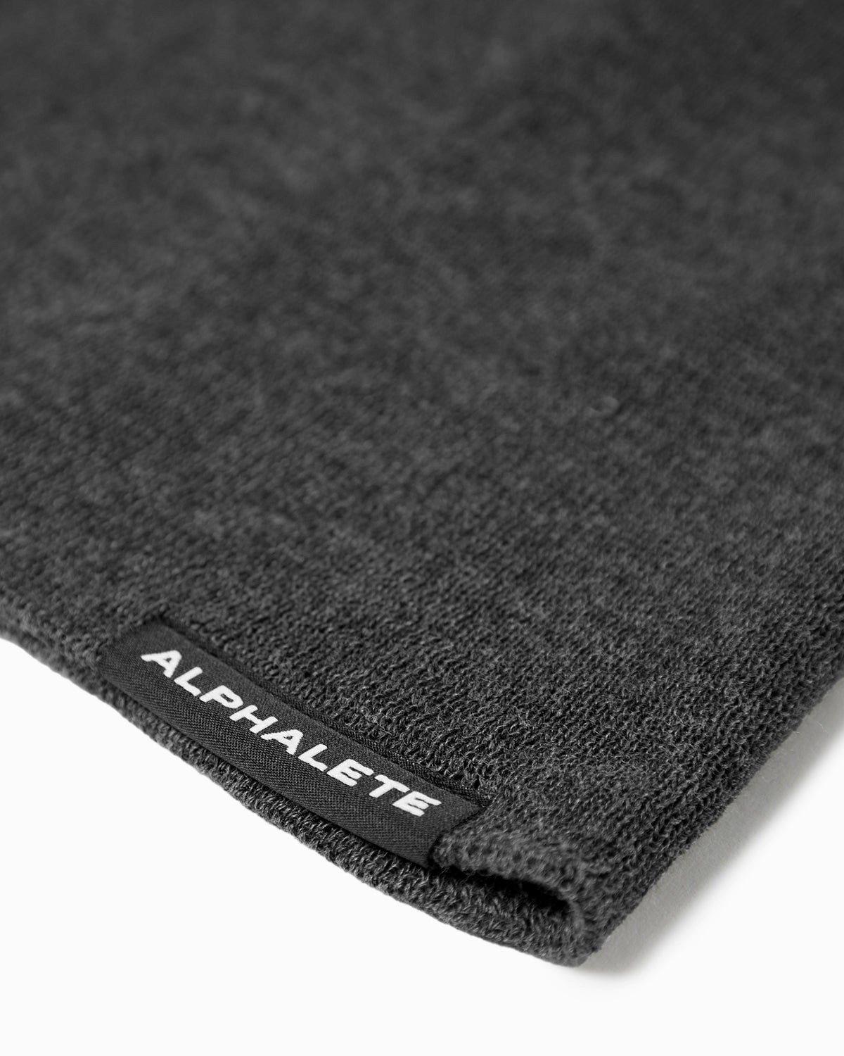 Alphalete Bomulds Knit Beanie Charcoal | LOXPK0376